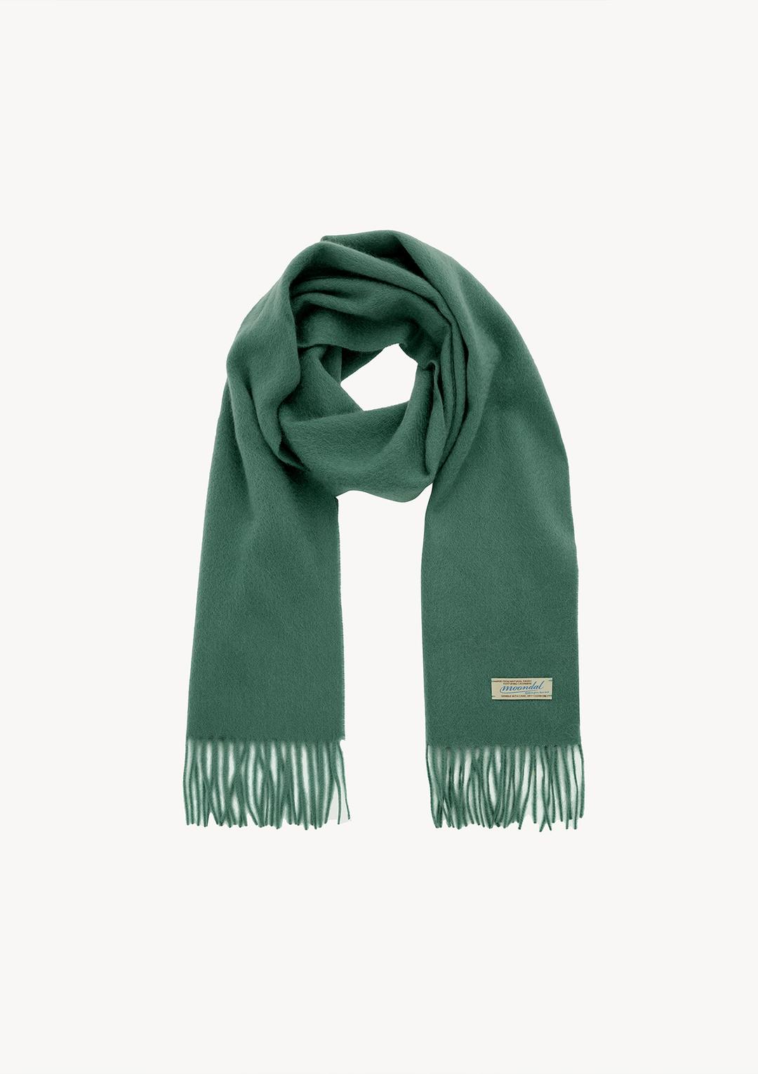 Cashmere Muffler in Emerald