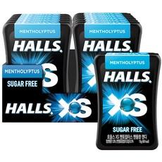 호올스 XS 멘토립터스 멘톨향 캔디  15g, 12개