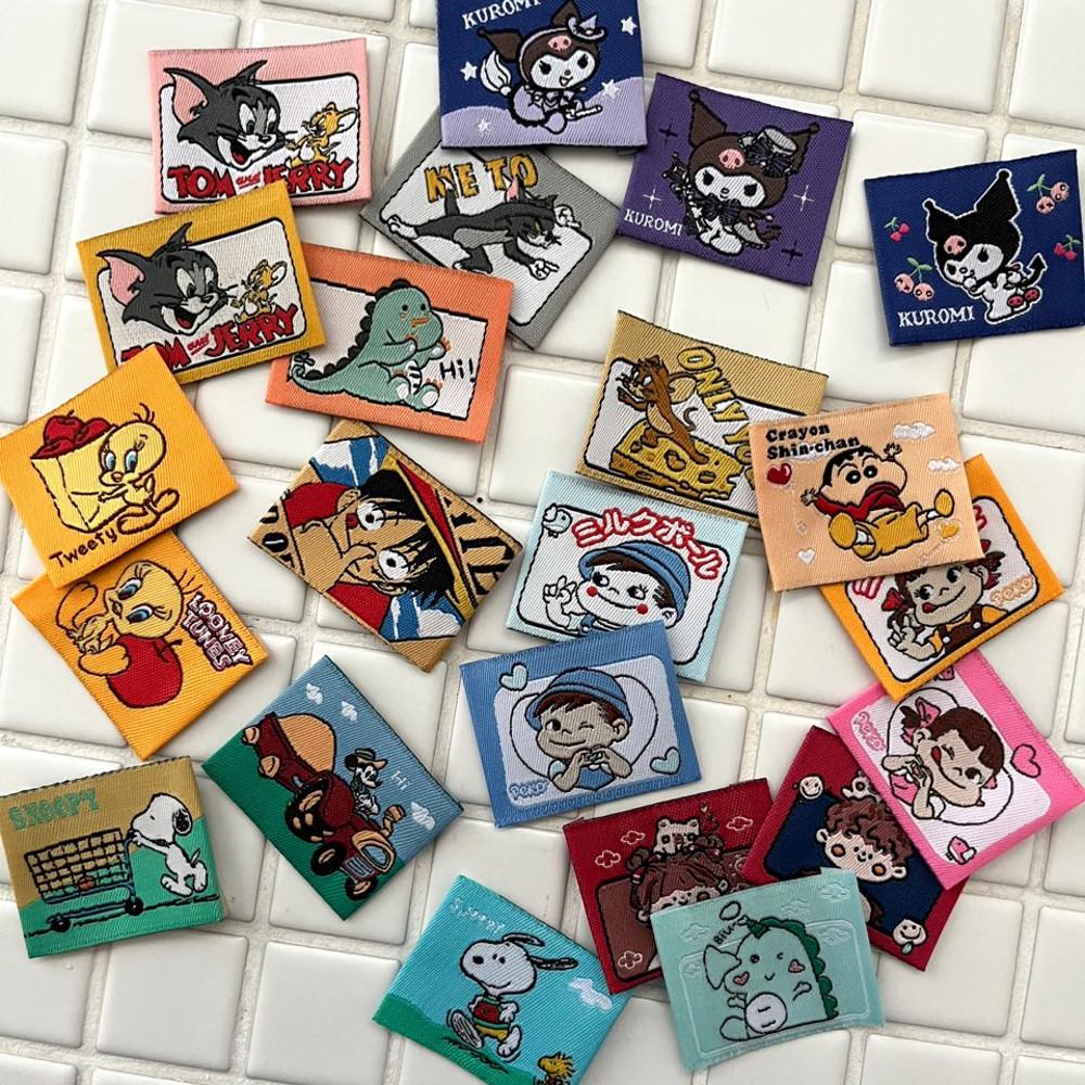 귀여운 캐릭터 직조라벨 ver2.