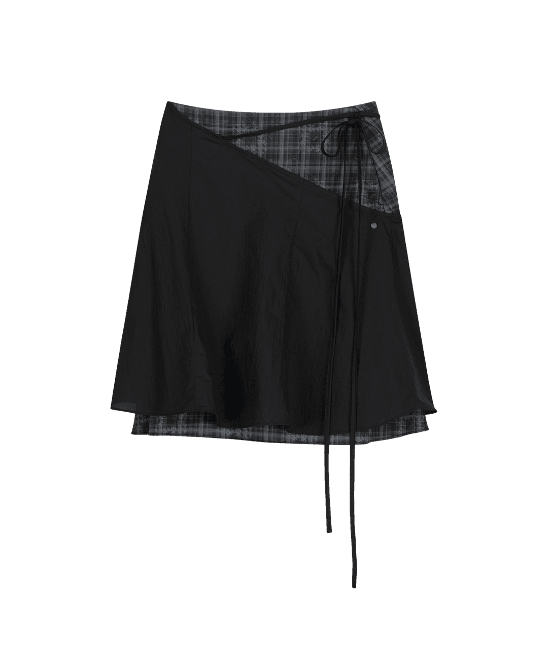 *PREVEIW* Layered Strap Flare Skirt / Black