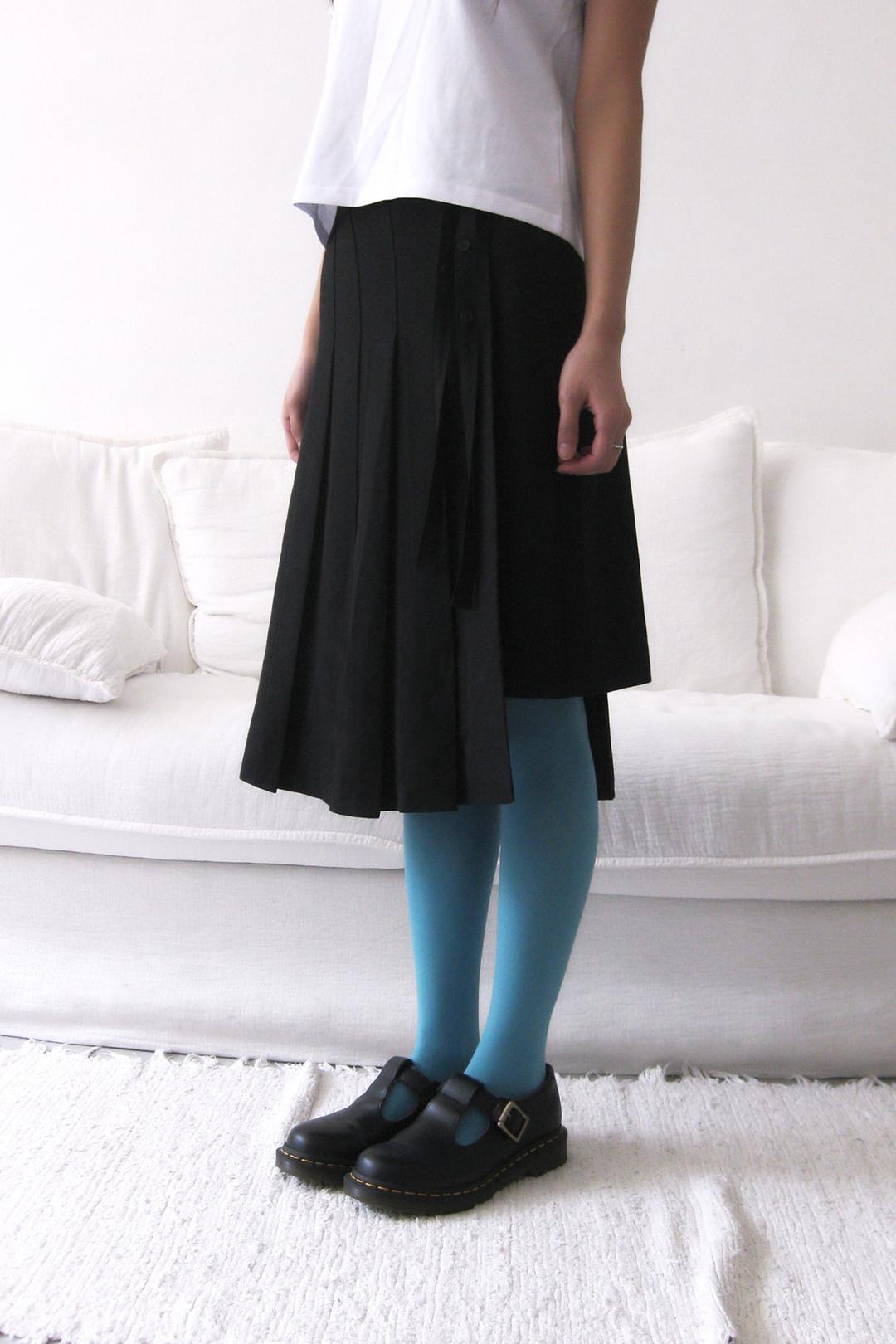 Wabi wrap unbal Pleats