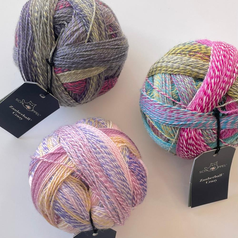 [Schoppel] 쇼펠 자우버볼 크레이지 Zauberball Crazy / 뜨개질 뜨개실 털실