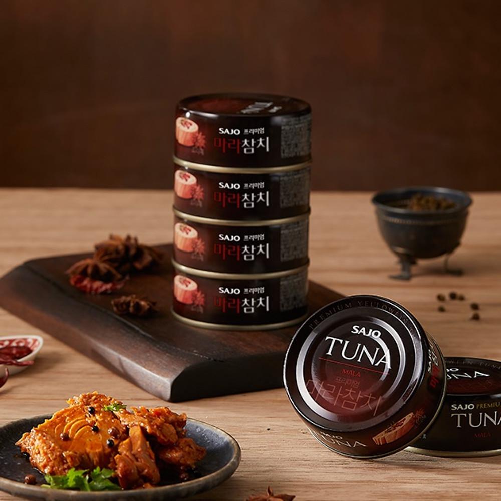 사조 프리미엄 마라 참치 100g 4캔 [원산지:상세설명에 표시]