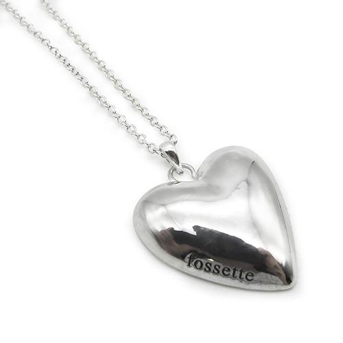 Bulky Heart Necklace