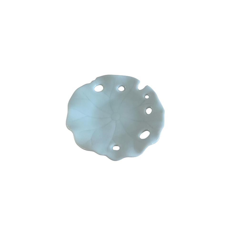 (Ceramic) Lotus leaf tray