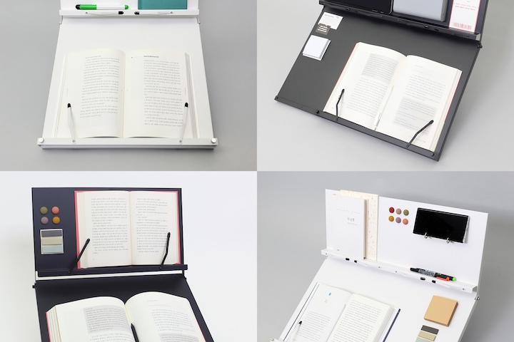 큐데스크 메탈 2단 독서대 (소형/대형)