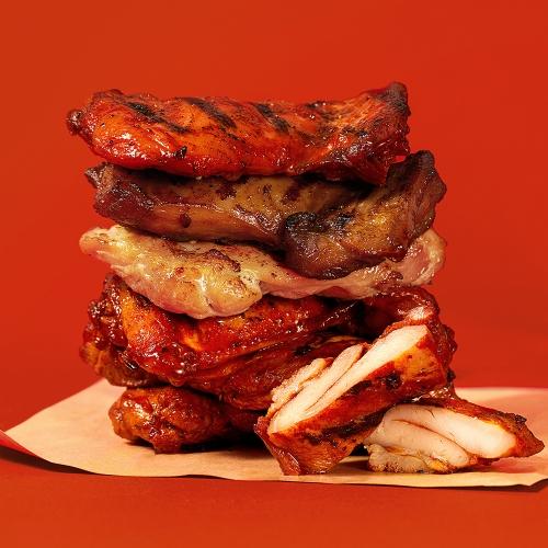 작심닭 직화그릴 닭다리살 3종 6팩