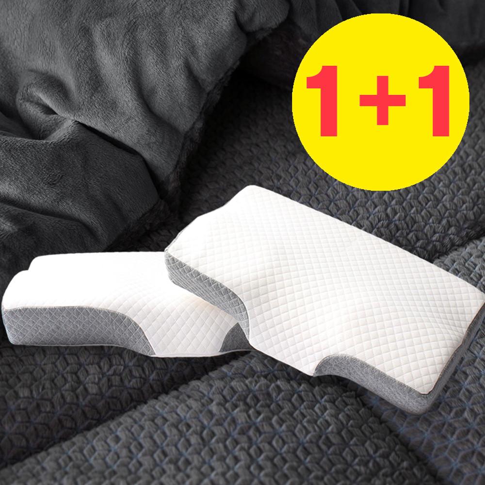 경추베개 1+1 목디스크 거북목 일자목 기능성 낮은 수면 숙면 낮잠 배게 기본형