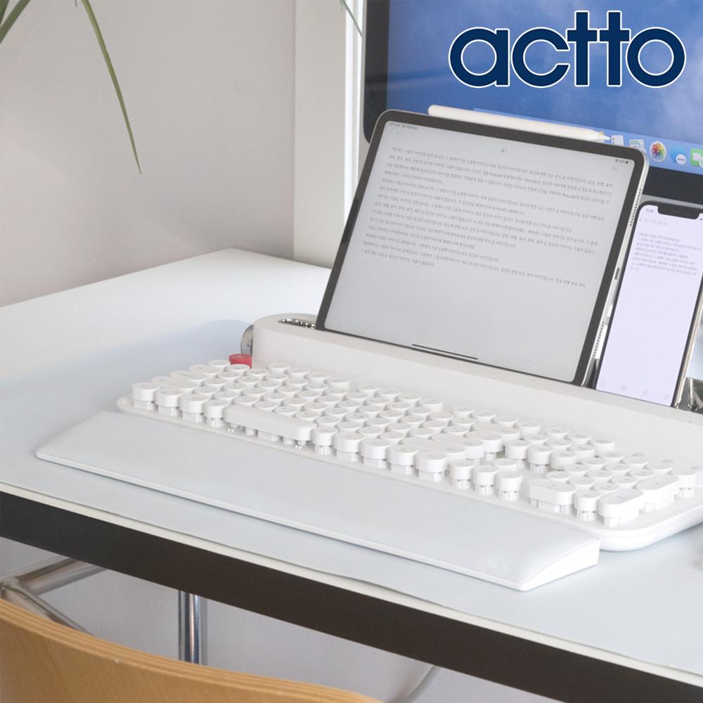 가죽 키보드 손목 받침대 패드 쿠션 팜레스트 거치대 보호대