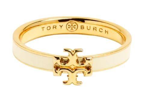 26SS 토리버치 반지 143760 700 Tory gold ivory
