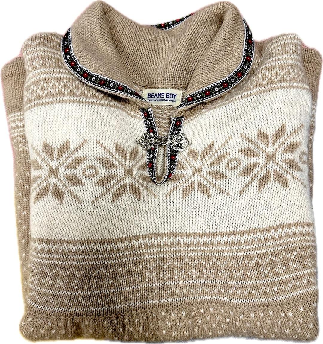 빔즈보이 노르딕 브이넥 카라 니트 | 후루츠패밀리