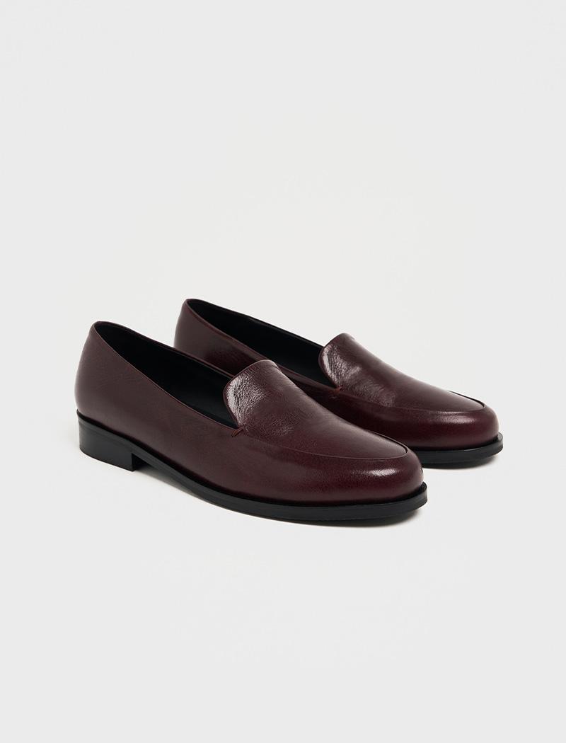 HERS: SEOHAE line loafer_burgundy