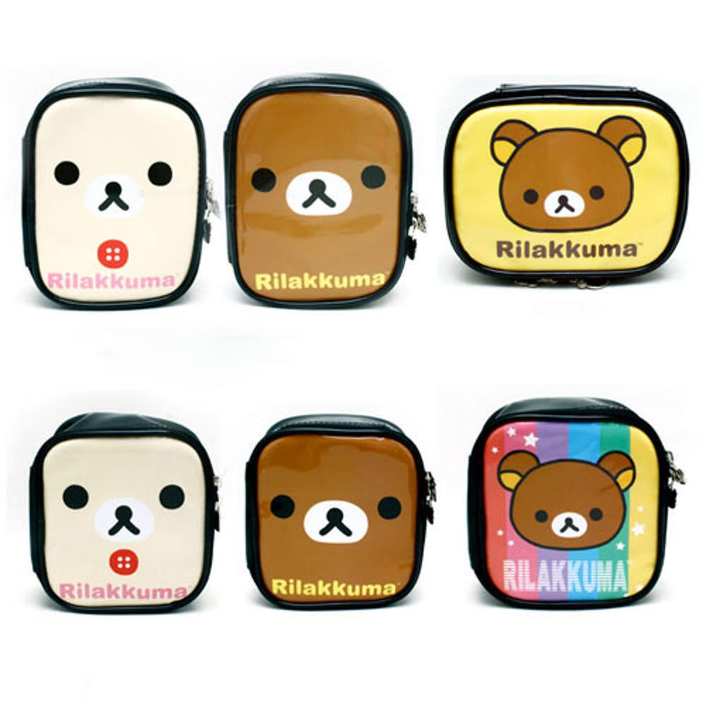 리락쿠마 다용도 파우치 모음 /방수파우치/에나멜파우치/화장품 파우치