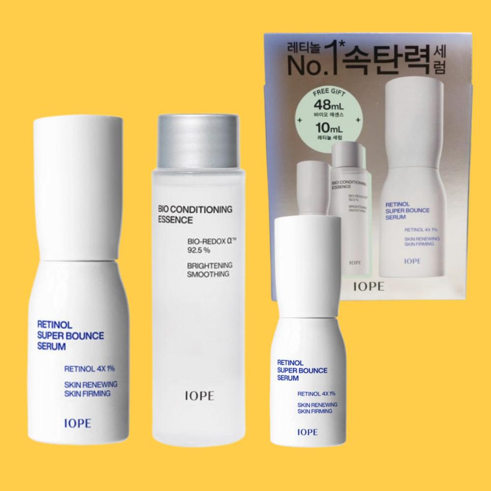 아이오페 레티놀 슈퍼 바운스 세럼 40ml+바이오에센스48ml