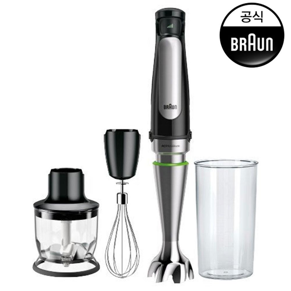 브라운 핸드블랜더 독일 핸드 블렌더 믹서 믹서기 거품기 다지기 소형 미니 MQ702