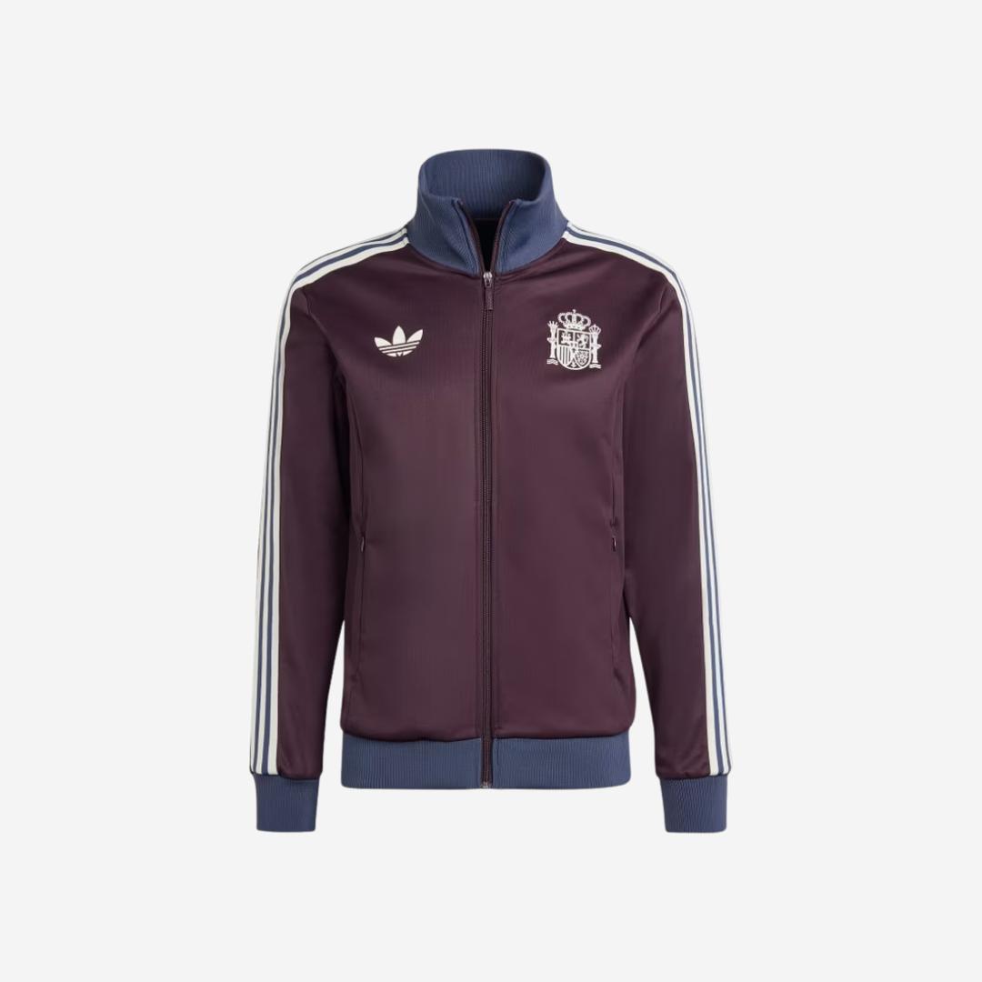 Adidas Spain Beckenbauer Track Top Shadow Maroon