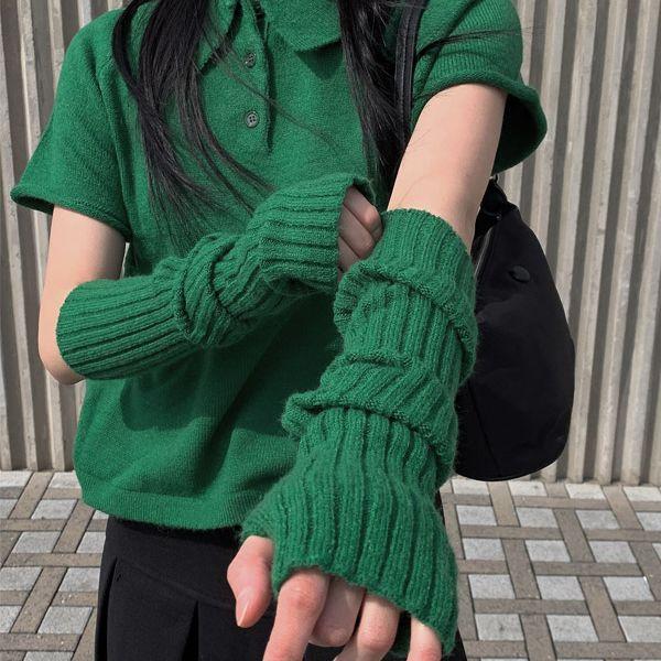 위스 카라 워머 반팔티 (3color)