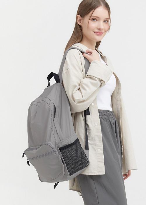 D.LAB 리앙 데일리 메쉬 백팩-코코아