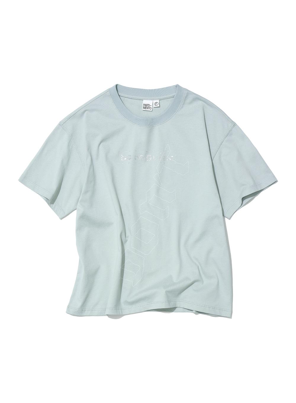 [WOMEN] DBR PRINT REGULAR TEE_MINT