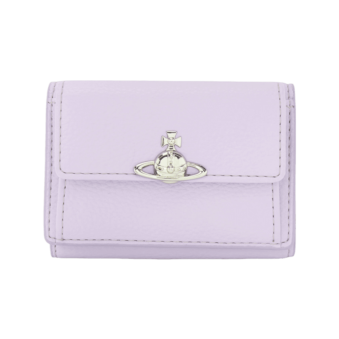 Vivienne Westwood Orb Logo Small Wallet Violet
