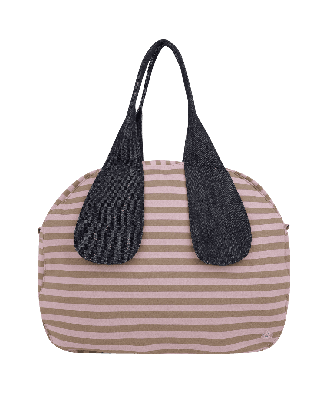 EMA TINY FRIENDS STRIPE BAG PINK BEIGE