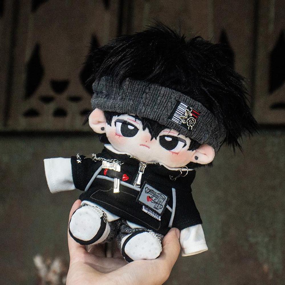 아이돌 무속성 솜인형옷 20cm 다크시그널 바지 셔츠 세트