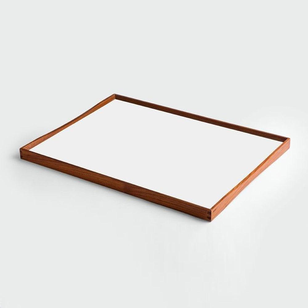 [FINN JUHL]  Turning Tray White & Black_ Large