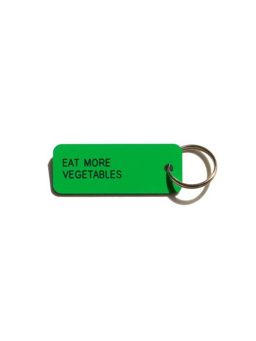 Eat More Vegetables Keytag