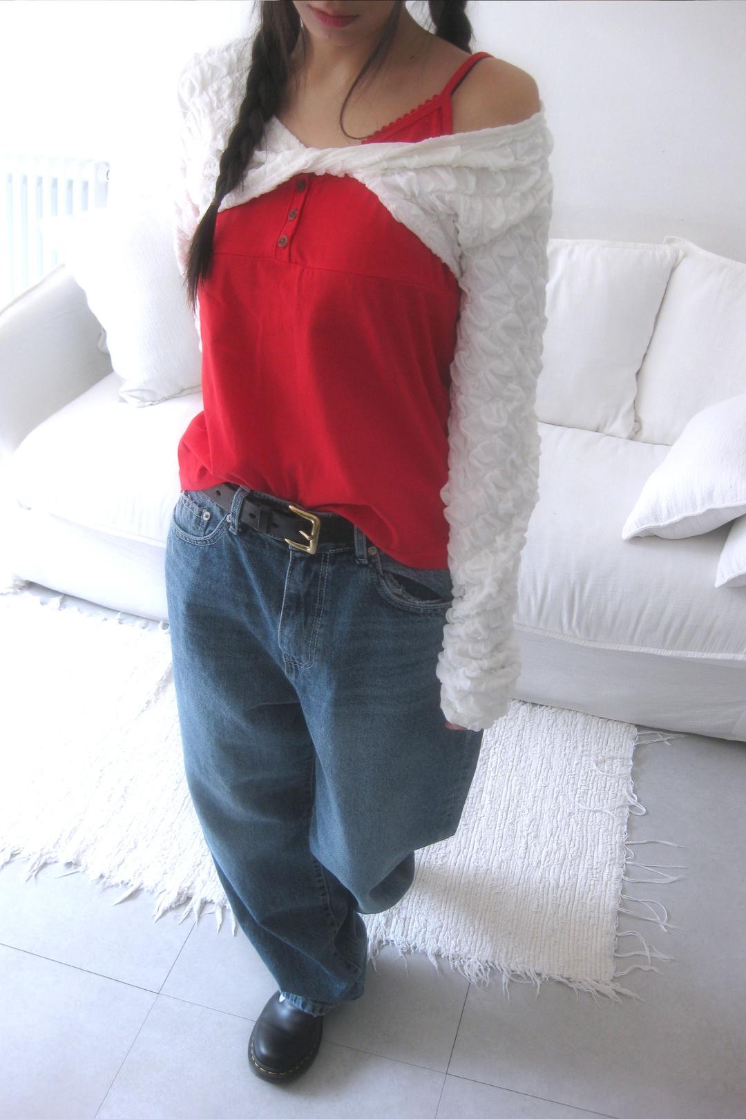 Crinkle Twist Bolero