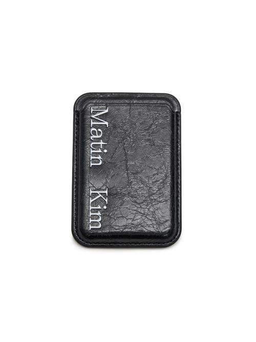 MATIN MAGNETIC CARD WALLET IN BLACK