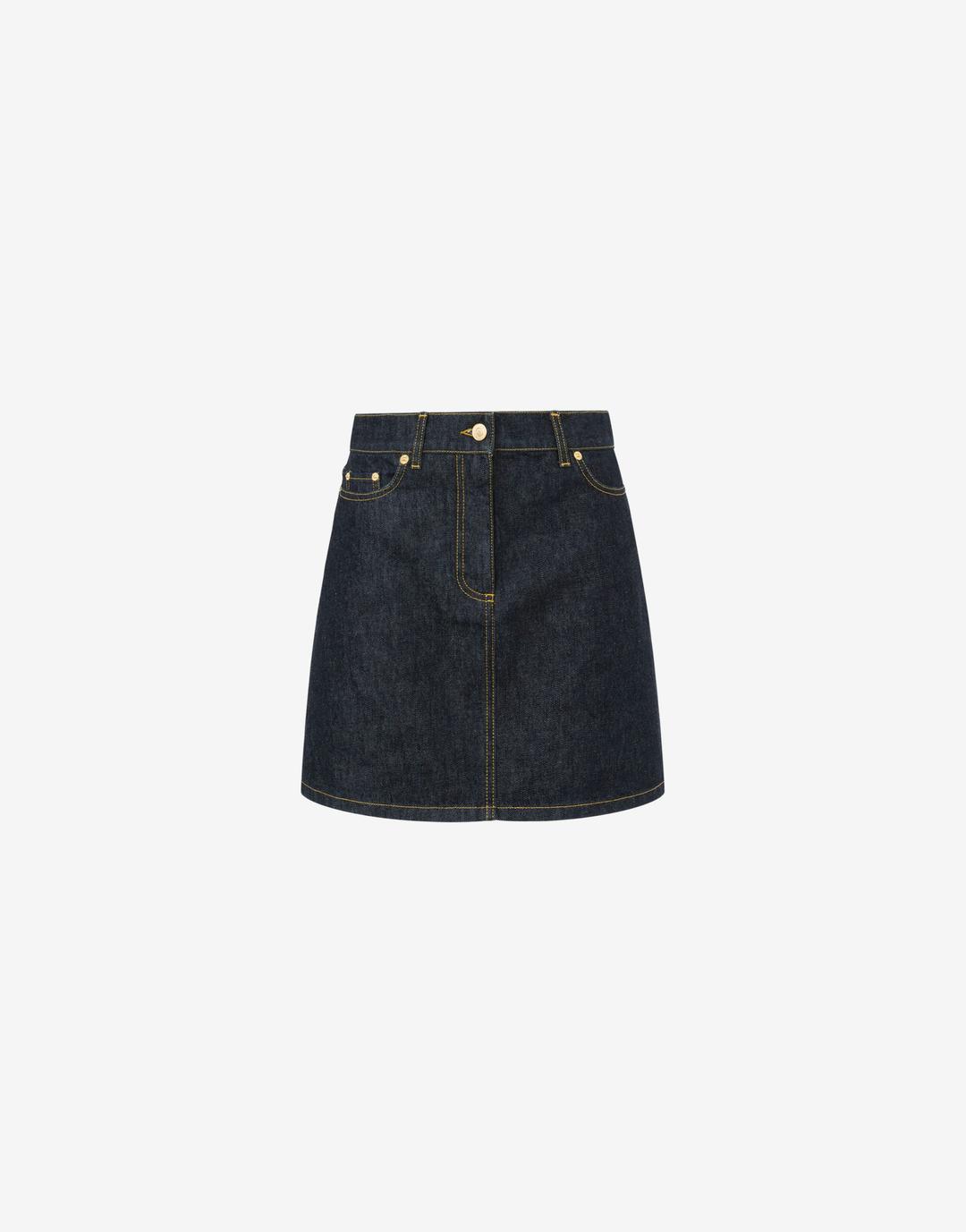 Lunar New Year Denim Miniskirt | Shop Online