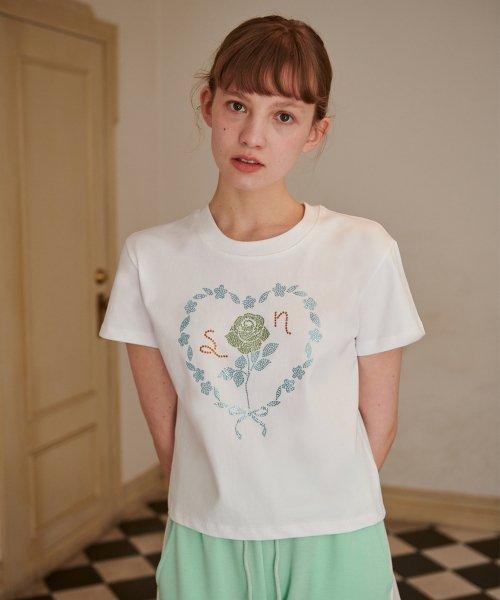 GLITTERING ROSIE T-SHIRT