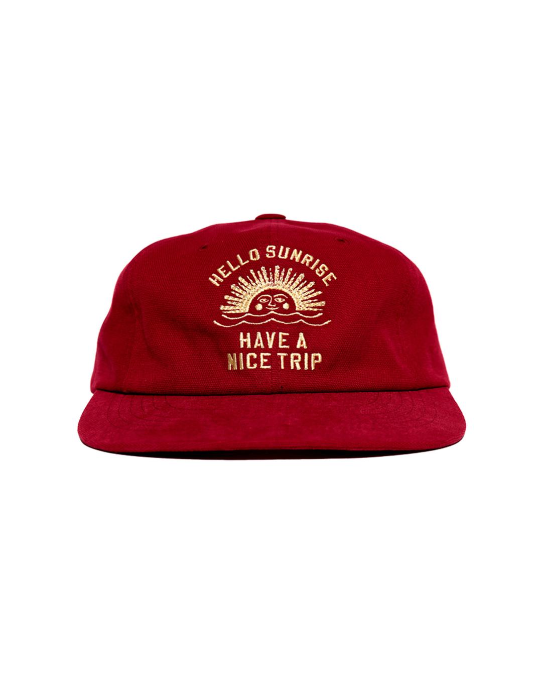 HS VTG Arch Logo Relaxed Fit Cap_Red