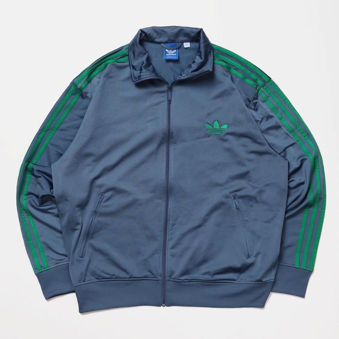 adidas Track Jersey Navy-Green | 후루츠패밀리