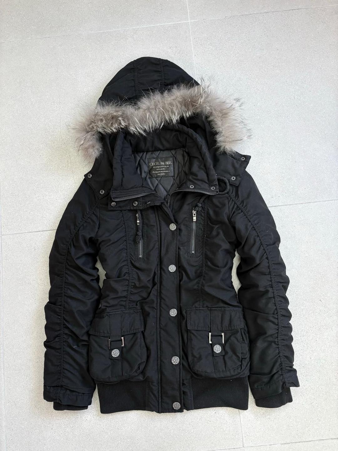 세실맥비 셔링 퍼 자켓 | 후루츠패밀리