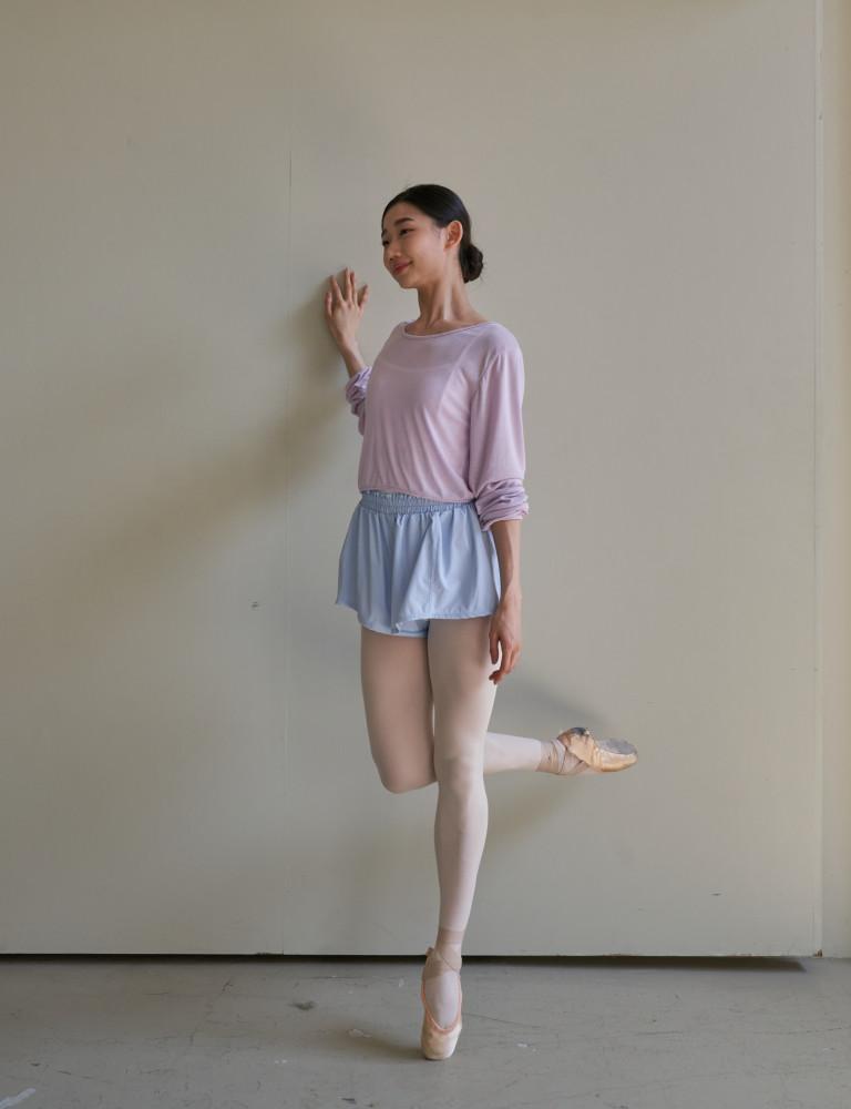 (라벤더) 투웨이 로맨틱 랩가디건 발레 긴팔 워머