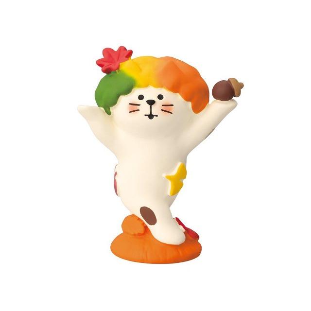 데팡스 콘콤브레 도토리산 단풍댄스고양이