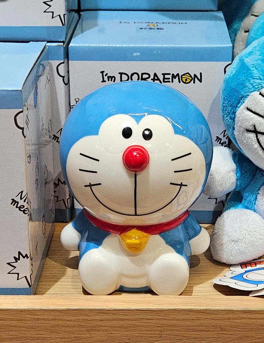도라에몽 세라믹 캐릭터 저금통