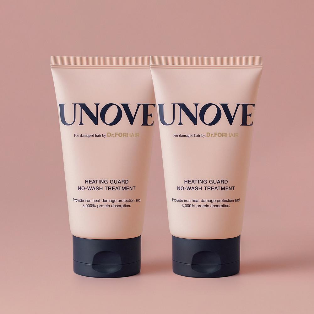 어노브 히팅 가드 노워시 헤어 트리트먼트 더블세트 (147mlX2)