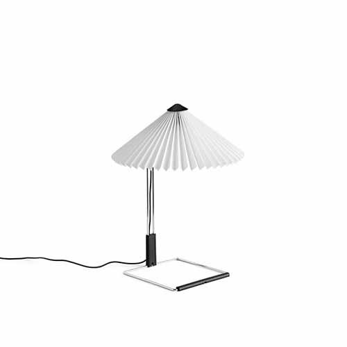 헤이 Hay Matin 300 Mirror Base Table Lamp White