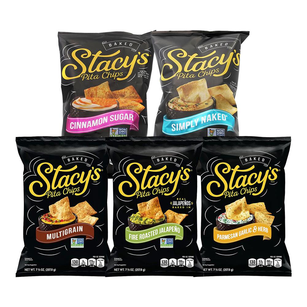 스테이시 피타칩 207g 시나몬슈가 로스티드 할라피뇨 멀티그레인 파마산 네이키드