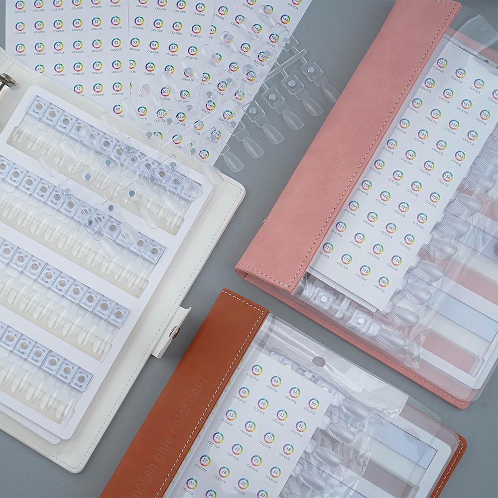 네일 컬러차트북-1 아트북 아트판 포트폴리오 속지 3장 포함