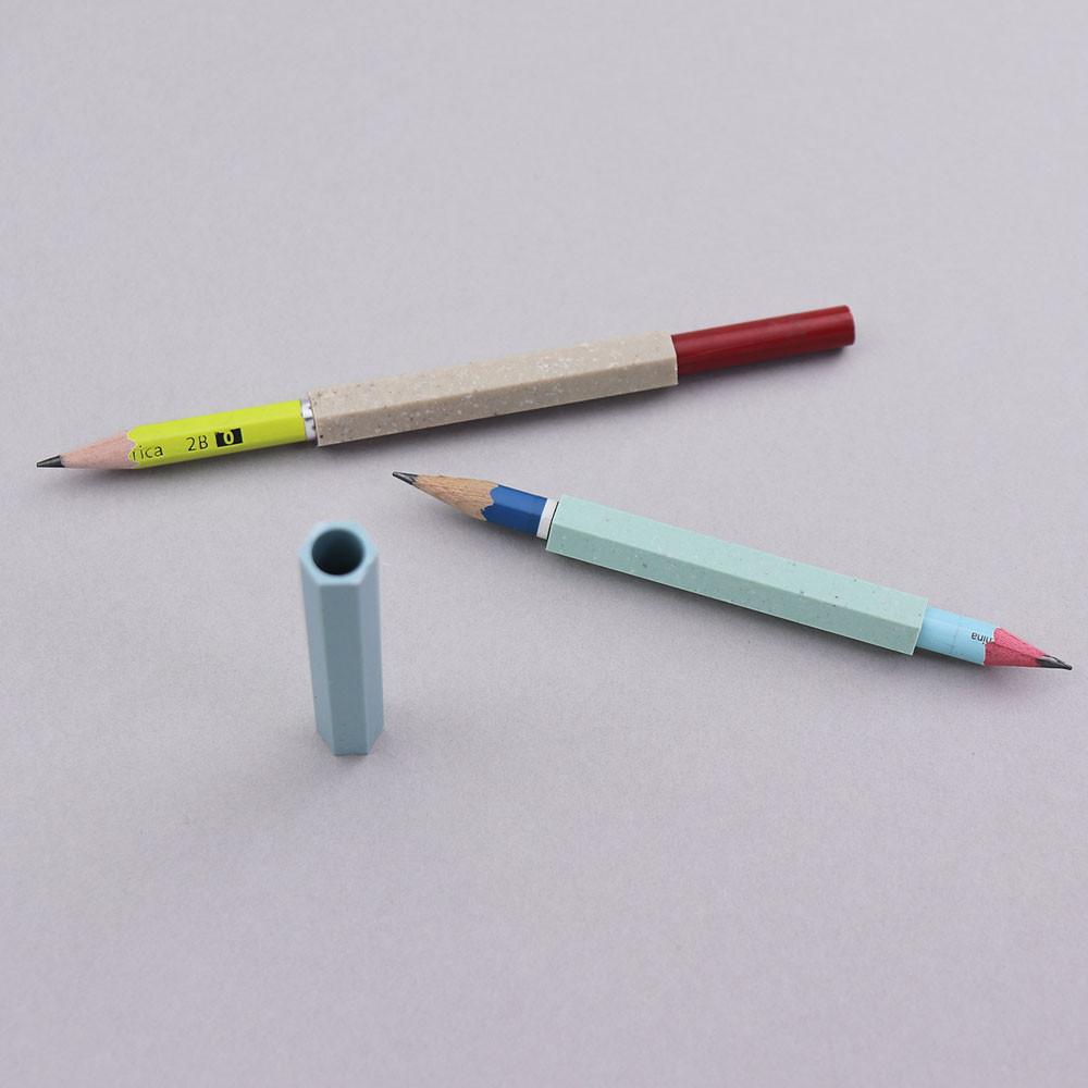 쿠츠와 친환경 재생 연필홀더 연필깍지 Kutsuwa Eecoto Recycled Pencil Holders