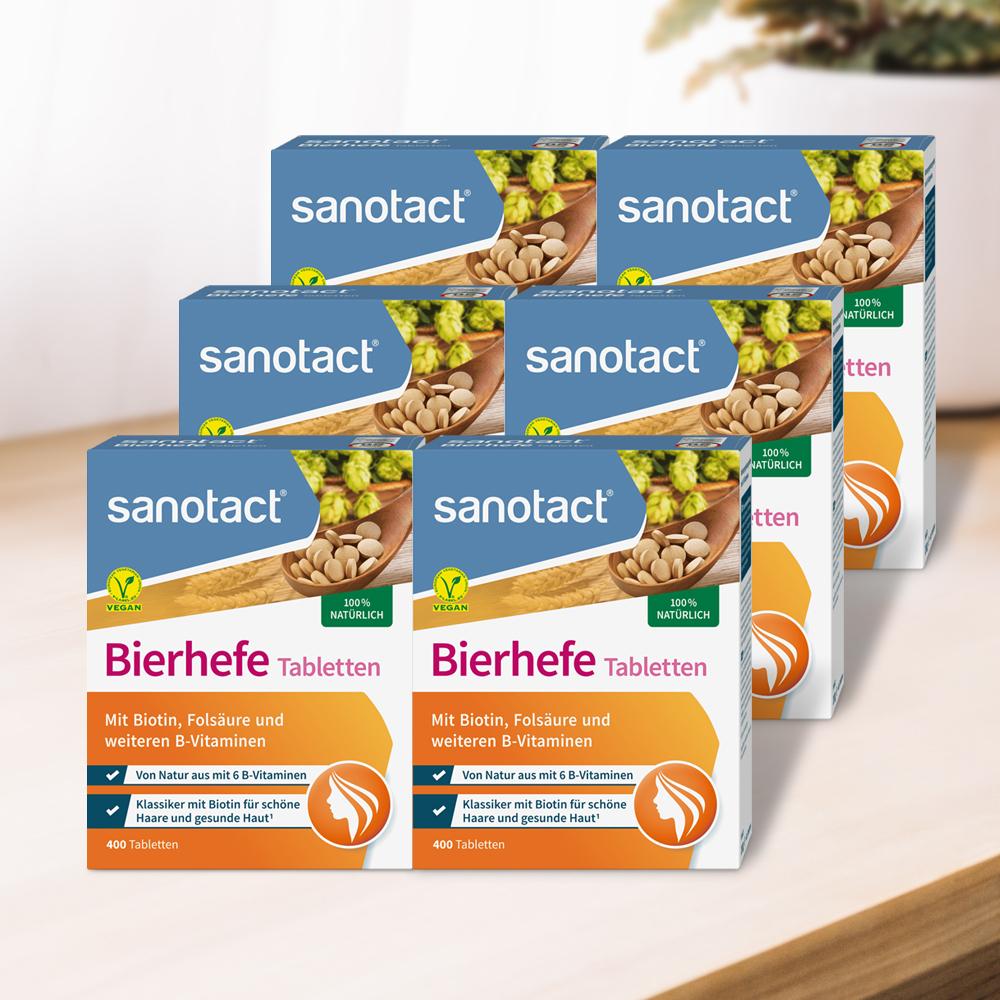 독일 맥주효모 자노탁트 비오라보 비어헤페 400정 6개묶음