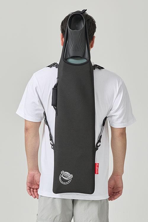 Miss H 프리다이빙 네오프렌 롱핀백 신형 (백팩형)