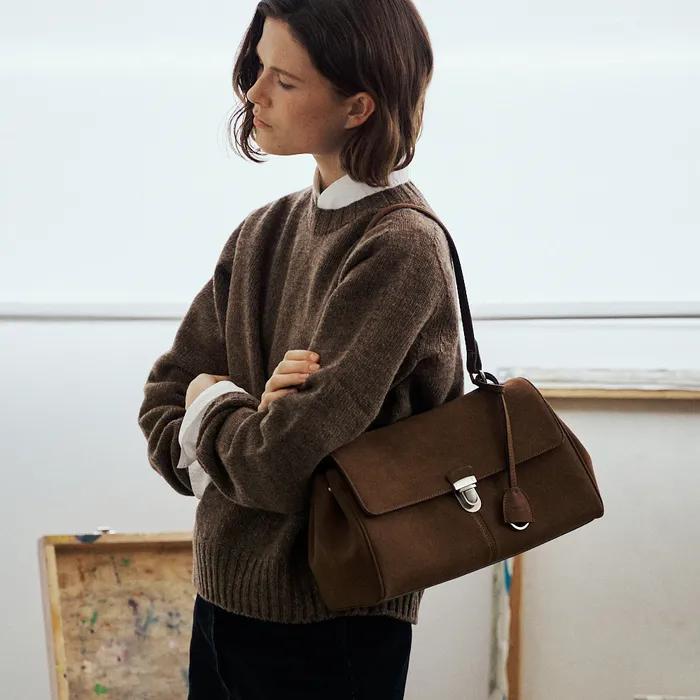 MILLO BAG SUEDE_BROWN