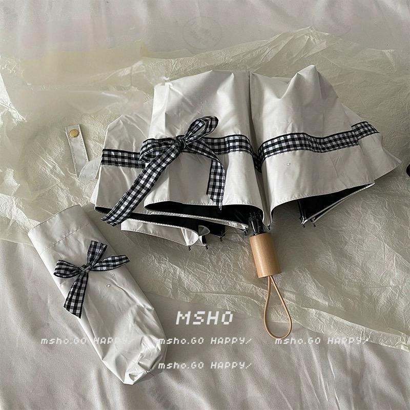 리본 암막양산 UV 자외선차단 우양산