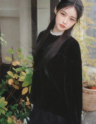 Event10%.French Velvet Lace Blouse(단독진행)