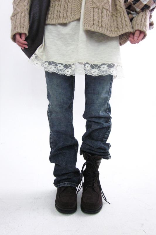 히피디피 embroidery slim jeans (2color) 주문폭주