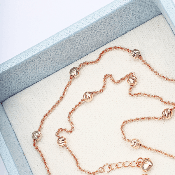 글림 트위스트 체인 팔찌